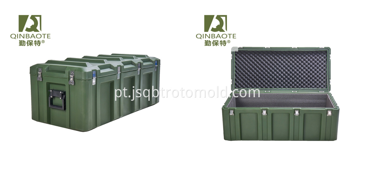 Grande estojo de rotomoldagem de segurança Large safety rotomolding case